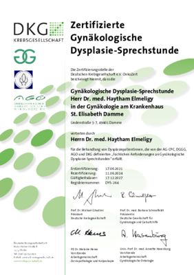 Zertifizierung